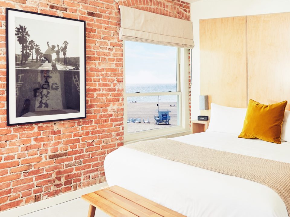 Venice V guest room with view of venice beach and pacific ocean