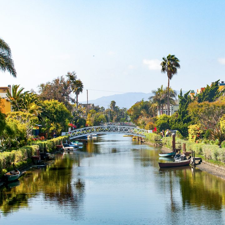 Venice Canals on a sunny day