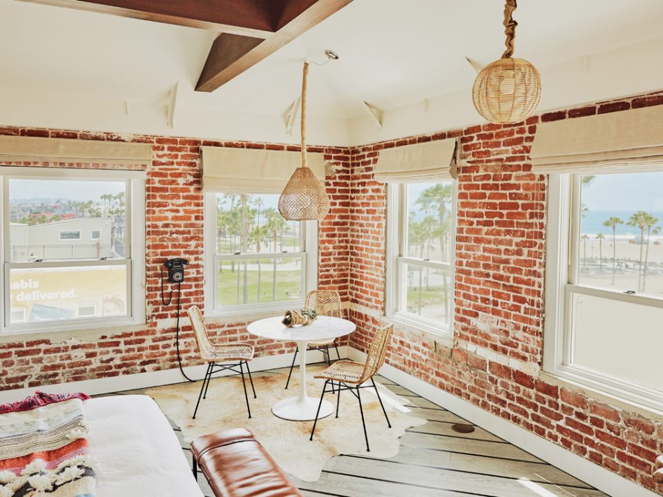 Venice V bungalow view of pacific ocean