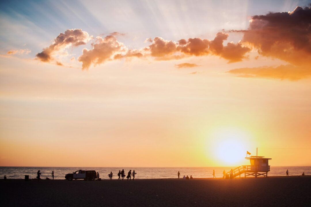 Sunset on Venice Beach